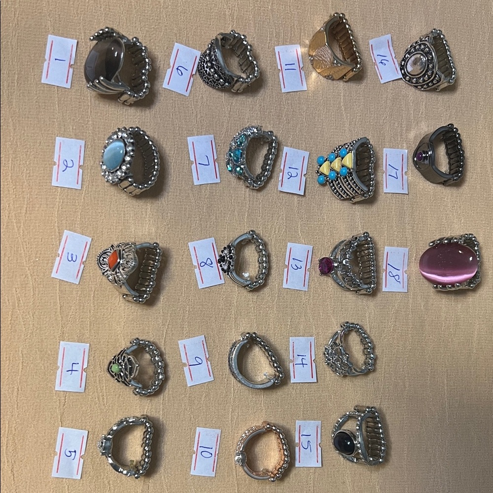 Various Paparazzi Rings